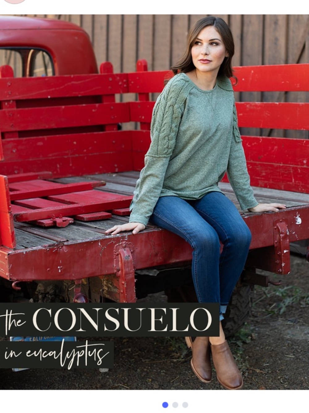 Evy's Tree The Consuelo In Eucalyptus Women's Sweater Size 1X New W/tags!